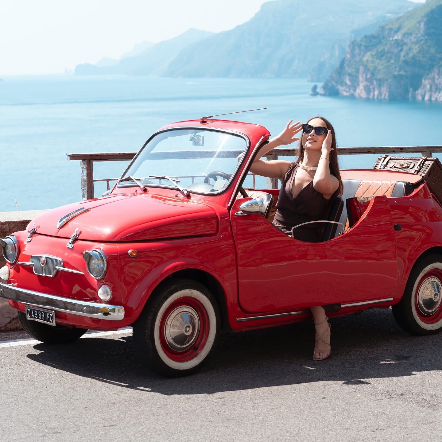 Vintage Fiat 500 Photo Tour – Sorrento to Positano